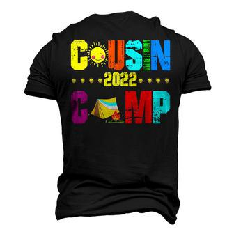 Cousin Camp 2022 Family Camping Summer Vacation Crew V2 Men's 3D T-shirt Back Print - Seseable