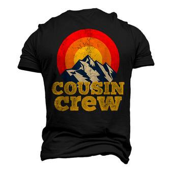 Cousin Crew Kids Matching Camping Group Cousin Squad Men's 3D T-shirt Back Print - Seseable