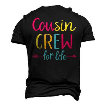 Cousin Crew For Life Family Matching Adult N Kids Men's 3D T-shirt Back Print - Seseable