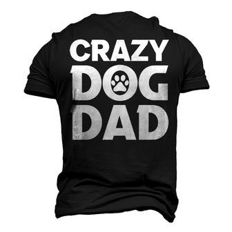 Crazy Dog Dad V2 Men's 3D T-shirt Back Print - Seseable