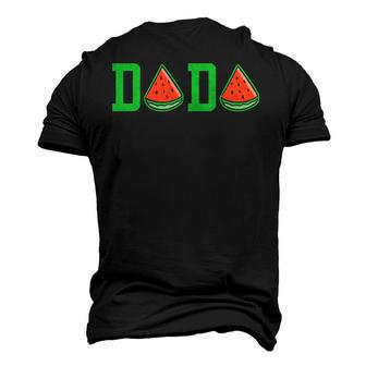 Dada Daddy Watermelon Summer Vacation Funny Summer Men's 3D Print Graphic Crewneck Short Sleeve T-shirt
