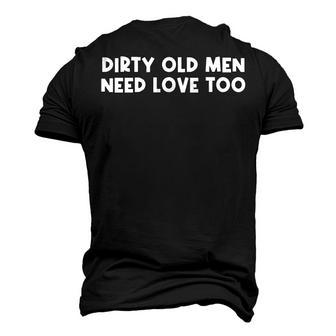 Dirty Old Men Men's 3D T-shirt Back Print - Seseable
