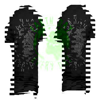 Earth Anniversary Environmental Awareness Earth Day Men's T-shirt 3D Print Graphic Crewneck Short Sleeve Back Print - Thegiftio UK