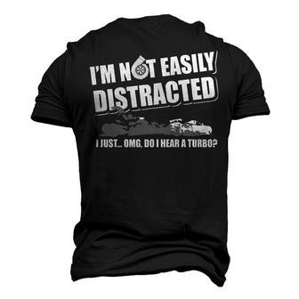 Easily Distracted - Turbo Men's 3D T-shirt Back Print - Seseable