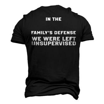 Familys Defense Men's 3D T-shirt Back Print - Seseable