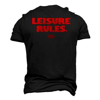 Ferris Bueller&8217S Day Off Leisure Rules Men's 3D T-Shirt Back Print | Mazezy