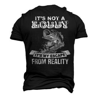 Fishing - Escape From Reality Men's 3D T-shirt Back Print - Seseable