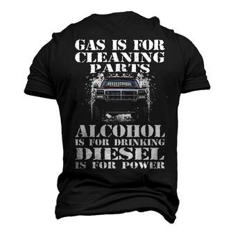 Gas Is For Men's 3D T-shirt Back Print - Seseable