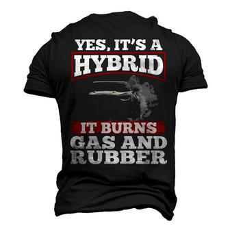 Gas & Rubber Men's 3D T-shirt Back Print - Seseable