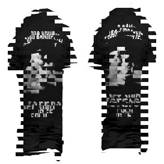 Granddad & Granddaughter - Best Friends Men's 3D T-shirt Back Print - Seseable