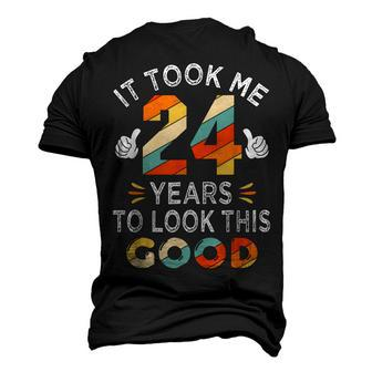 Happy 24Th Birthday Took Me 24 Years 24 Year Old Men's 3D T-shirt Back Print - Seseable