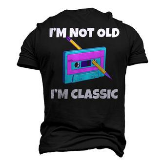 Im Not Old Im Classic Funny Cassette Men's 3D Print Graphic Crewneck Short Sleeve T-shirt - Thegiftio UK
