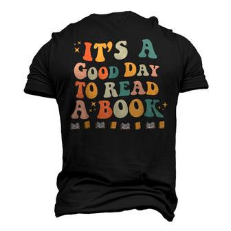 Its A Good Day To Read Book Funny Library Reading Lovers Men's 3D Print Graphic Crewneck Short Sleeve T-shirt - Thegiftio UK