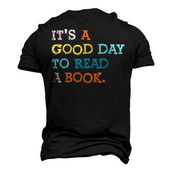 Its Good Day To Read Book Funny Library Reading Lovers Men's 3D Print Graphic Crewneck Short Sleeve T-shirt - Thegiftio UK