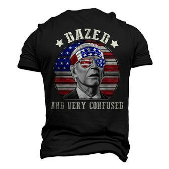 Joe Biden Dazed And Very Confused 4Th Of July 2022 V2 Men's 3D T-shirt Back Print - Seseable