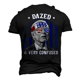 Joe Biden Dazed And Very Confused 4Th Of July 2022 V3 Men's 3D T-shirt Back Print - Seseable
