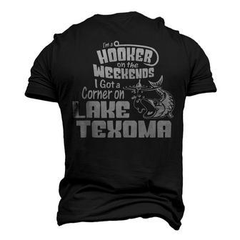 Lake Texoma Weekend Hooker Fishing Fisherman Men's 3D T-shirt Back Print - Seseable