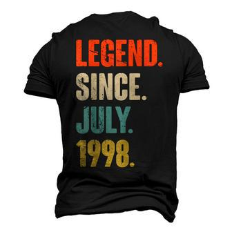 Legend Since July 1998 - 24 Year Old 24Th Birthday Men's 3D T-shirt Back Print - Seseable