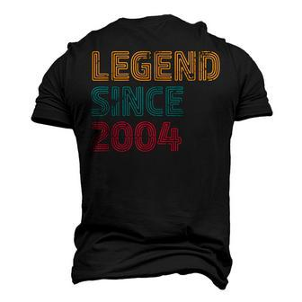 Legend Since 2004 18 Years Old Retro Born 2004 18Th Birthday Men's 3D Print Graphic Crewneck Short Sleeve T-shirt - Thegiftio UK