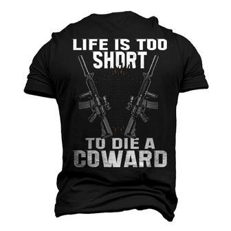 Lifes Too Short V2 Men's 3D T-shirt Back Print - Seseable