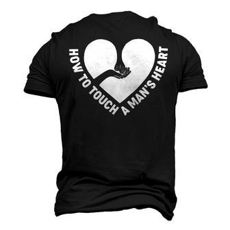 A Mans Heart Men's 3D T-shirt Back Print - Seseable