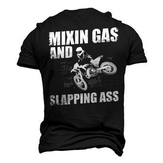 Mixin Gas Men's 3D T-shirt Back Print - Seseable