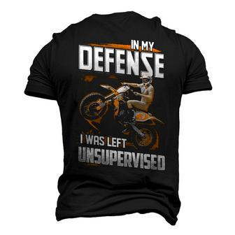 Motocross - In My Defense Men's 3D T-shirt Back Print - Seseable
