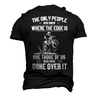 Motocross - Over The Edge Men's 3D T-shirt Back Print - Seseable