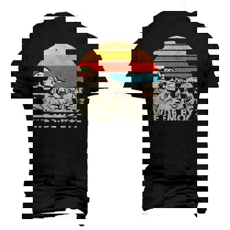 Mount Rushmore July Fourth &8211 Usa American Flag 4Th Of July Men's 3D T-Shirt Back Print | Mazezy