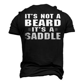 Not A Beard Men's 3D T-shirt Back Print - Seseable