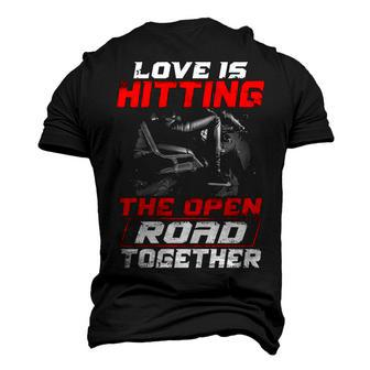 Open Road Together Men's 3D T-shirt Back Print - Seseable