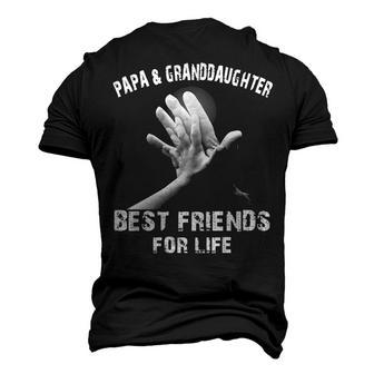 Papa & Granddaughter - Best Friends Men's 3D T-shirt Back Print - Seseable