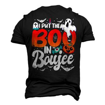 I Put The Boo In Boujee The Boos Halloween Men's 3D T-shirt Back Print - Seseable