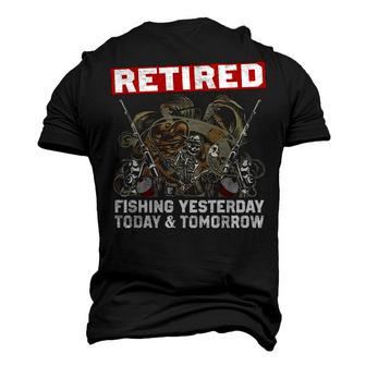 Retired Fishing Everyday Men's 3D T-shirt Back Print - Seseable