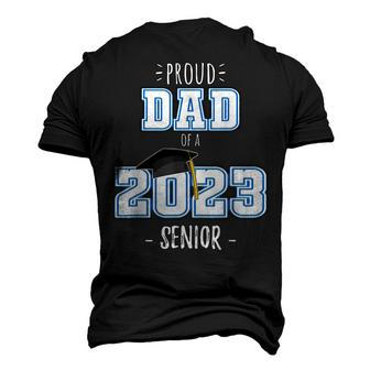 Senior Dad 2023 Proud Class Of 2023 Senior Dad Men's 3D Print Graphic Crewneck Short Sleeve T-shirt - Thegiftio UK