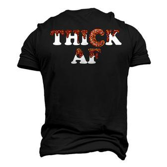 Thick Af Funny Donut Fitness Weightlifting Funny Workout Men's 3D Print Graphic Crewneck Short Sleeve T-shirt - Thegiftio UK
