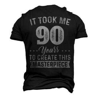 It Took Me 90 Years Masterpiece 90Th Birthday 90 Years Old Men's 3D T-shirt Back Print - Seseable