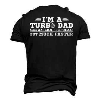 Turbo Dad V2 Men's 3D T-shirt Back Print - Seseable
