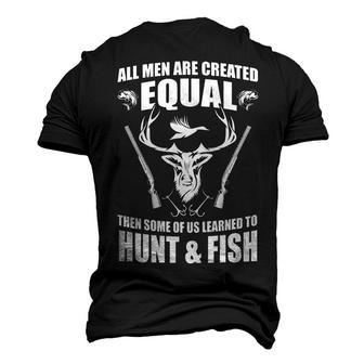 Some Of Us Learned To Hunt & Fish Men's 3D T-shirt Back Print - Seseable