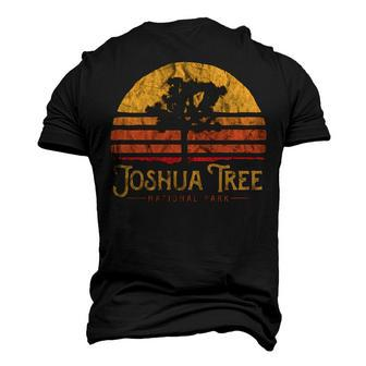 Vintage Joshua Tree National Park Retro V3 Men's 3D T-shirt Back Print - Seseable