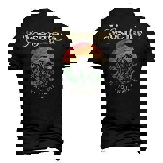 Womens Yosemite National Park Retro Sixties Vibe Half Dome Graphic Men's 3D T-shirt Back Print | Seseable CA