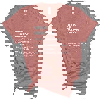 Band Director Graphic Design Printed Casual Daily Basic Unisex Crewneck Soft Tee - Thegiftio UK