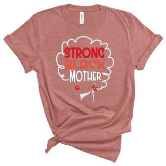 Strong Black Mother Women's Short Sleeve T-shirt Unisex Crewneck Soft Tee - Thegiftio UK
