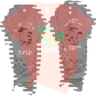 Tortoise Art For Biologists Marine Ocean Lover Of Turtles Pullover Women's Short Sleeve T-shirt Unisex Crewneck Soft Tee - Thegiftio UK