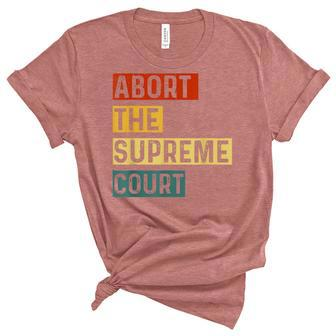 Abort The Supreme Court Unisex Crewneck Soft Tee - Seseable