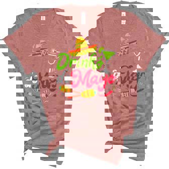 Cinco Drinko De Mayo Men Women Drinking Tequila Margarita Women's Short Sleeve T-shirt Unisex Crewneck Soft Tee - Thegiftio