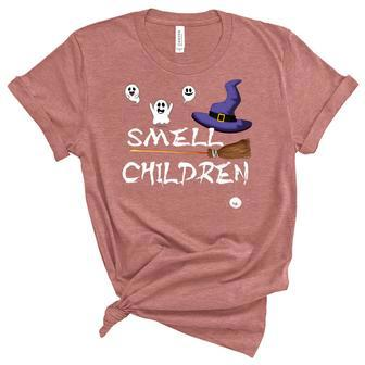 Cool I Smell Children Cute Ghost Halloween Witches Costume Unisex Crewneck Soft Tee - Seseable