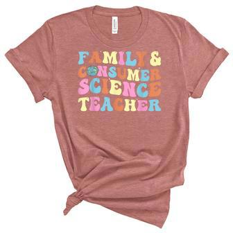 Family And Consumer Science Facs Teacher Back To School Women's Short Sleeve T-shirt Unisex Crewneck Soft Tee - Thegiftio UK