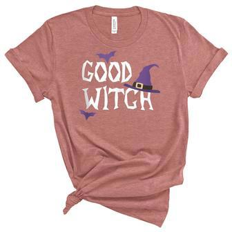 Good Witch Costume I Monster Ghost Halloween Party Unisex Crewneck Soft Tee - Seseable