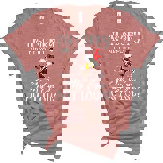 Im Sorry Did I Roll My Eyes Out Loud Chicken Sarcastic Women's Short Sleeve T-shirt Unisex Crewneck Soft Tee - Thegiftio